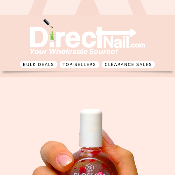 🌷 Blossom Cuticle Oil  Flower Infused Cuticle Oil - Direct Nail