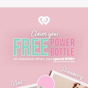 Quick! Claim your FREE Power Bottle…