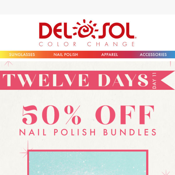 50% Off Nail Polish Bundles