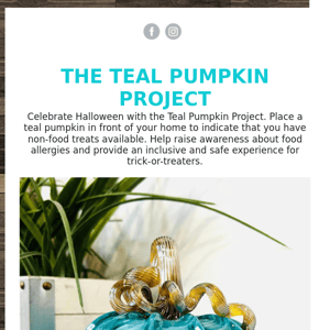 The Teal Pumpkin Project 💙
