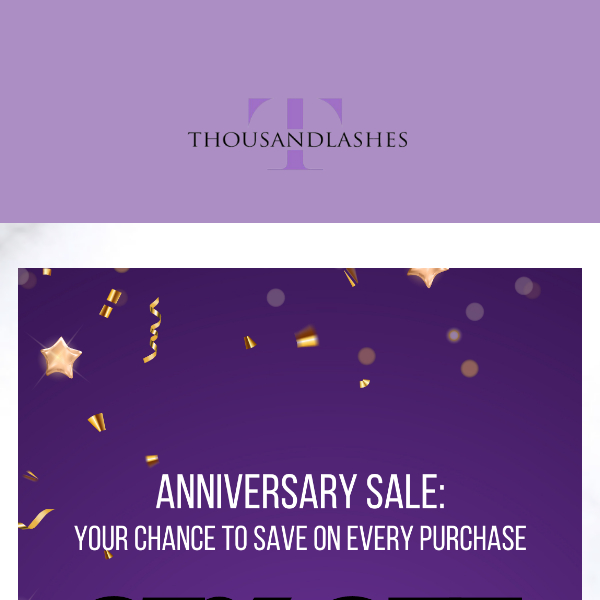 VIP PASS: Anniversary Savings Begin! 🤑