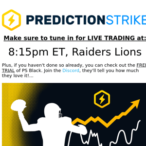 Trade Raiders v Lions LIVE!