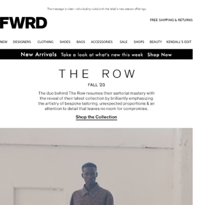 Now Live: The Row Fall ‘23