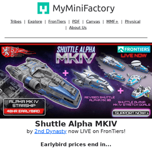 The Shuttle Alpha MKIV has landed! 🚀