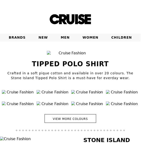 Stone Island | Tipped Polo Shirt - Cruise Fashion