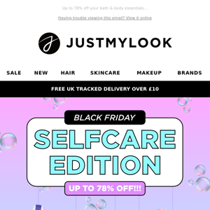 Black Friday: For The Self-Care Obsessed 🫧