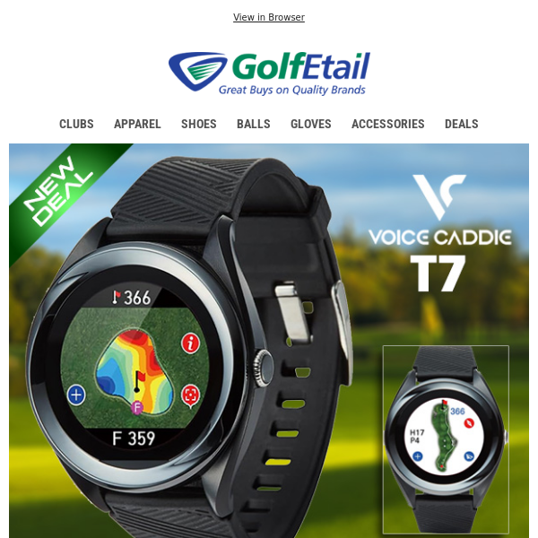 New Deal‼️ Voice Caddie T7 GPS Watch $129 • retail $349 • Save Now