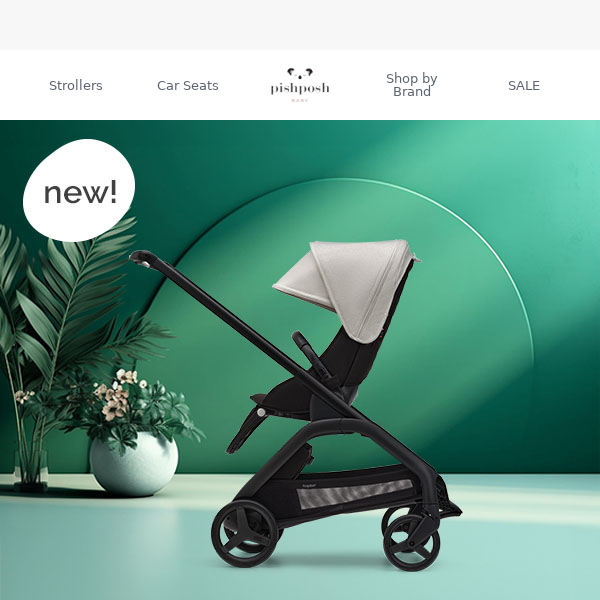 Fresh for Spring!🤍Misty White Canopy for Bugaboo Dragonfly