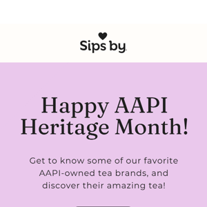 Happy AAPI Heritage Month!