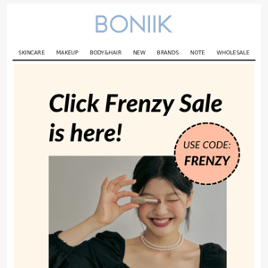 PSA! Click Frenzy Sale has begun 😱
