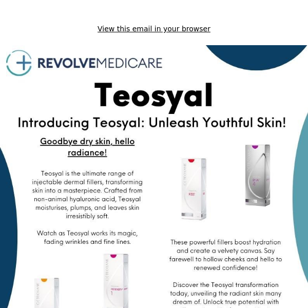 Boost Confidence & Enhance Beauty with Teosyal ⚡️