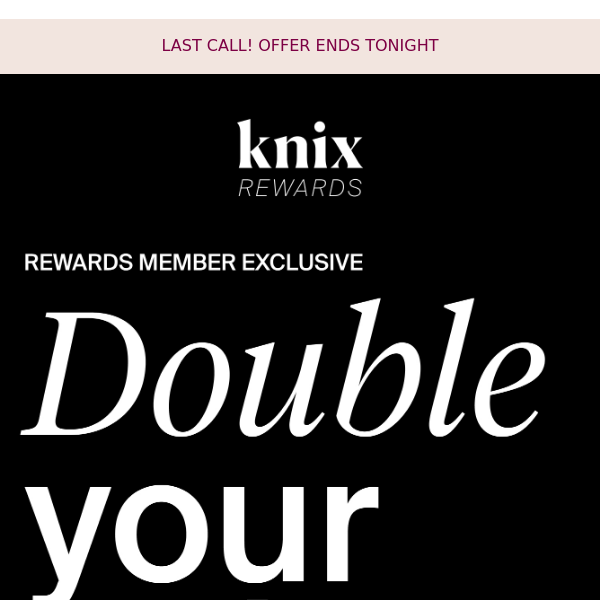 Knix: ⏰ ENDS TOMORROW ⏰