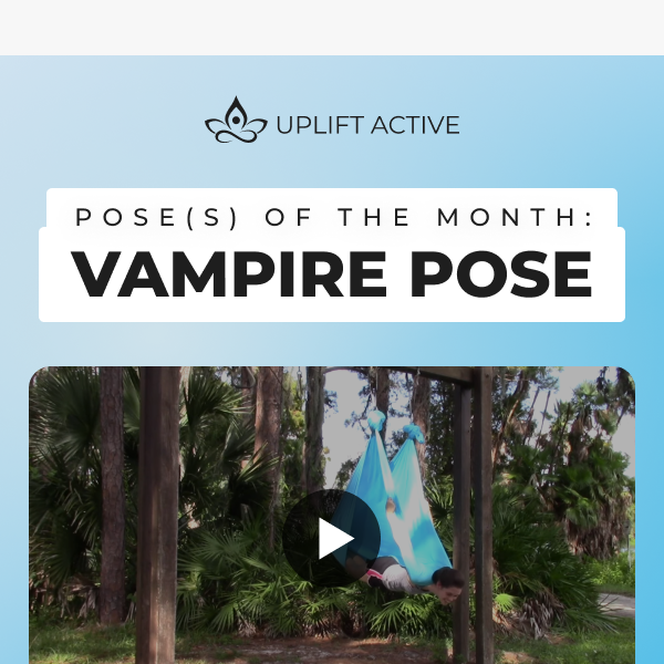 Get Ready for Halloween with Uplift Active's Vampire Pose Tutorial! 🧛