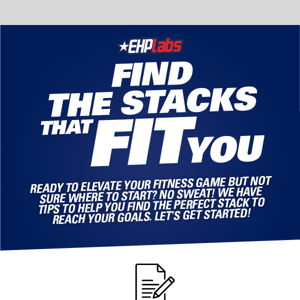 Get a Stack Fit for You - Here's How!