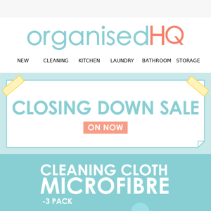 👉 Don't Miss Out - 75% Off microfibre cloths!