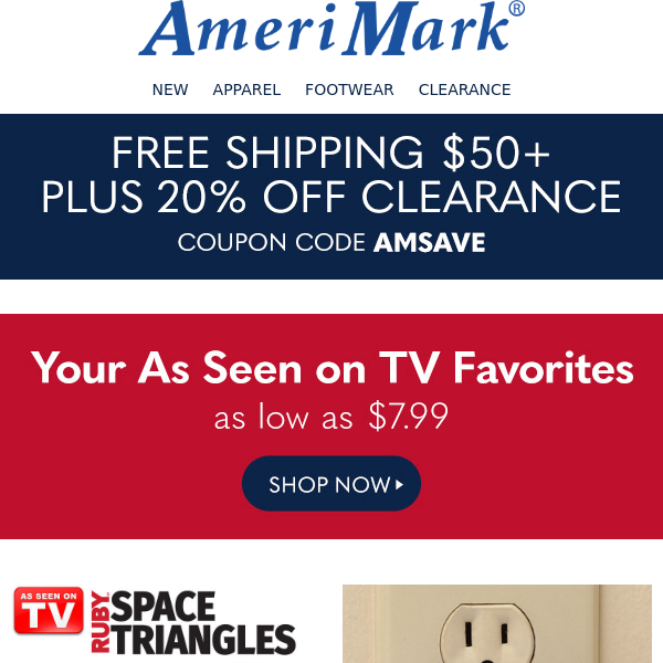 Your As Seen on TV Favorites as low as $7.99