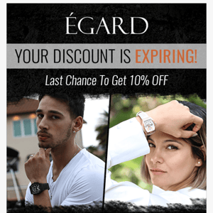 Last chance to get 10% OFF!