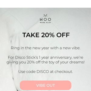 FLASH SALE 🪩 20% OFF DISCO STICK 🪩