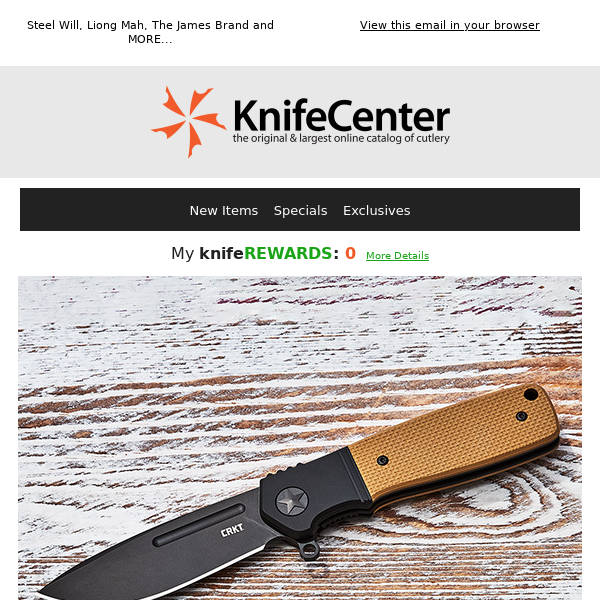 Specials & Warehouse Finds: Huge CRKT Sale, Swiss Army, MKM