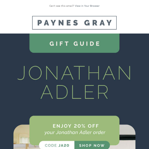 🎁 GIFTS but make them Jonathan Adler!