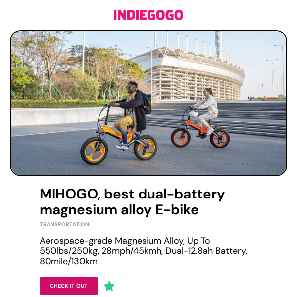 This is the best dual-battery magnesium alloy ebike out there