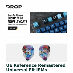 UE Reference Remastered Universal Fit IEMs, Keydous NJ80 Keyboard With Brass Plate & MOMOKA Switches, ADV. Sleeper Speaker and more...