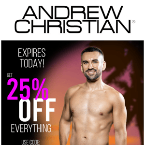 LAST CHANCE 💥 25% OFF Everything