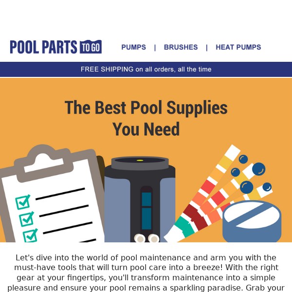 Pool Supplies You Need This Season