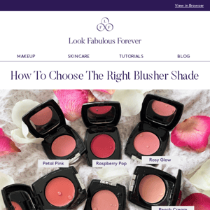 Discover The Right Blusher Shade For You