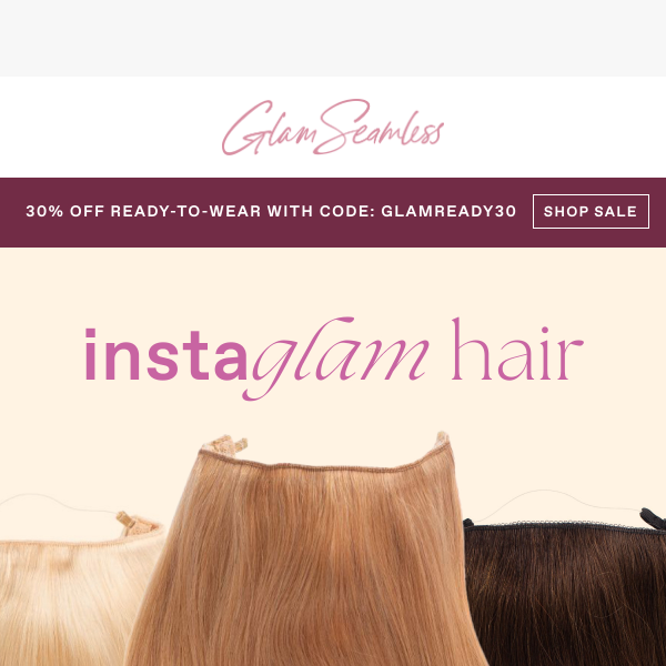 Verified 30% Off  Glam Seamless Coupons March 2024