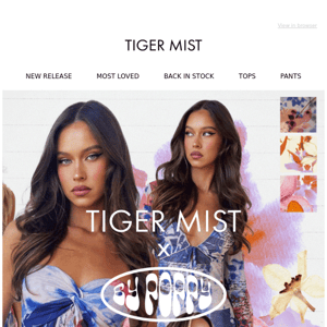 Tiger Mist x By Poppy | SNEAK PEEK 😍