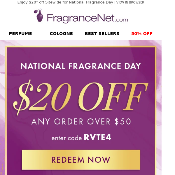 NATIONAL FRAGRANCE DAY! SAVE BIG!!