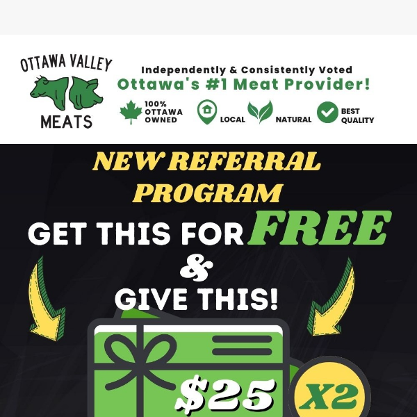 Get $50 FREE - New Referral Program🥩