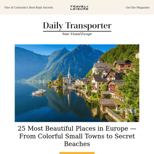 25 Most Beautiful Places in Europe