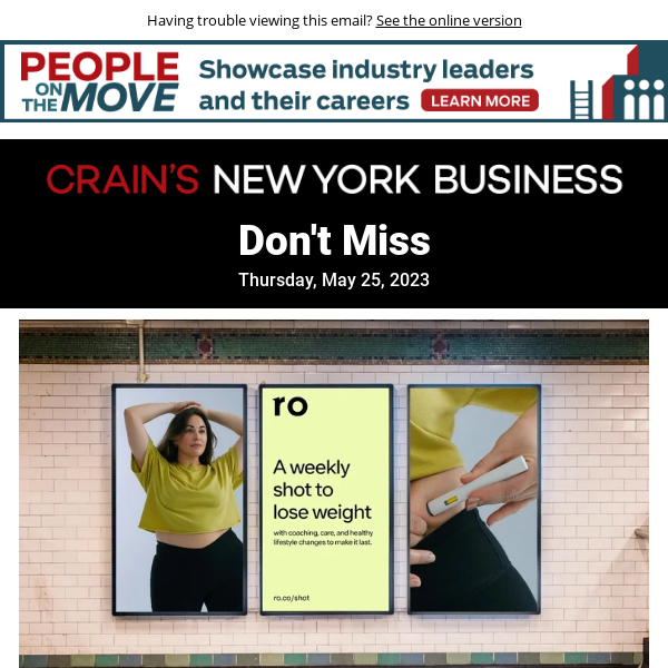 Why weight-loss drug ads are suddenly everywhere in New York