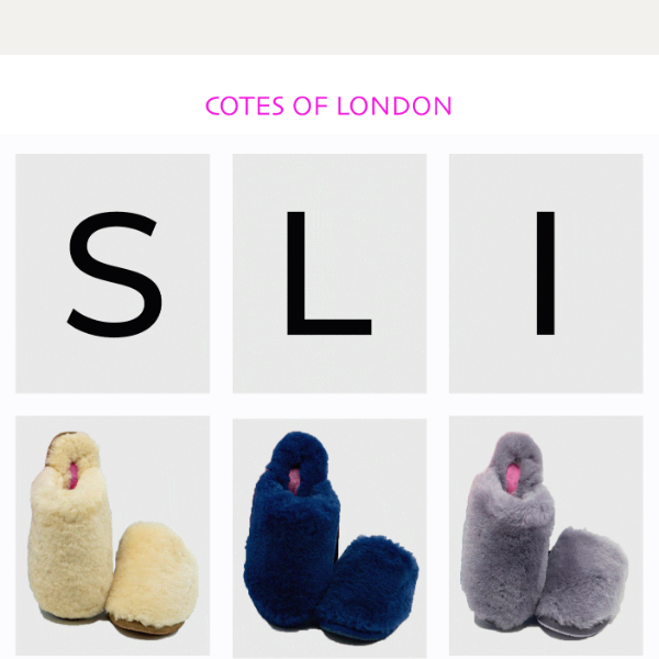 Our Slipper Sale is Ending!