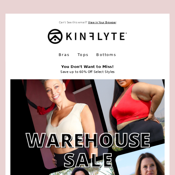 WAREHOUSE SALE ⏰ Up to 60% Off