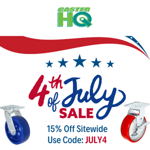 15% Off This 4th of July Weekend 🇺🇸