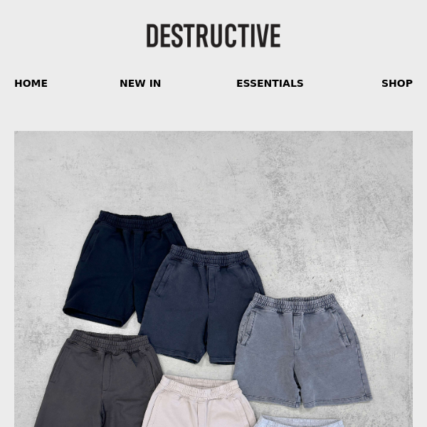 Essential Shorts - Almost Sold Out