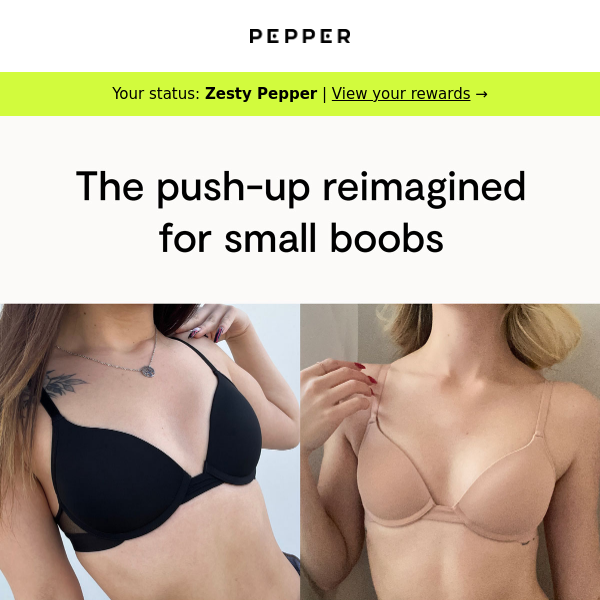 The perfect bra - Pepper