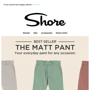 The Wait Is Over! New Matt Pants Have Arrived