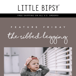 Feature Friday: The Ribbed Legging