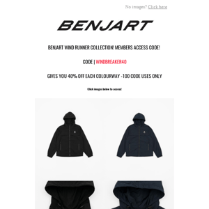 BENJART WINDBREAKER COLLECTION | MEMBERS ONLY ACCESS!