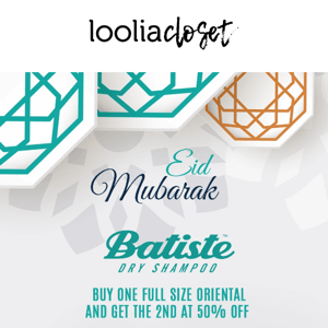 Don't miss Batiste and L'Oréal Professionnel Eid special offers and discounts!!🌈🌸