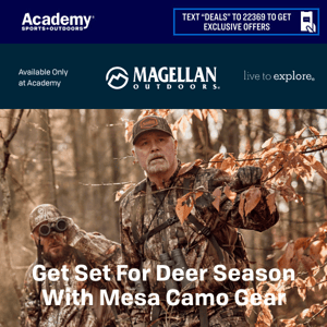 Deer Season MUST-HAVE: Magellan Outdoors Mesa Set