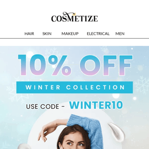 Beat the winter blues: 10% off on best-sellers