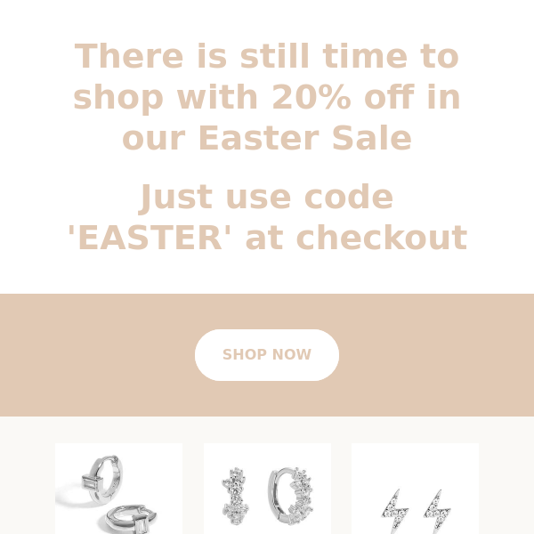 Our Easter Sale Continues...
