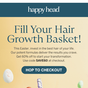 Your Easter Hair Growth Surprise!
