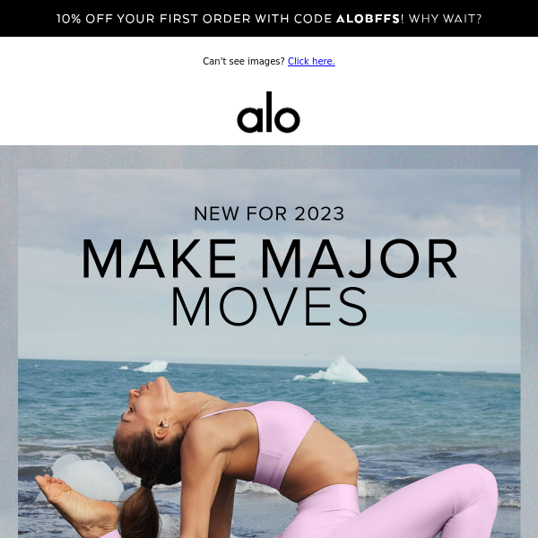 HIT YOUR 2023 GOALS IN NEW ALO 💫