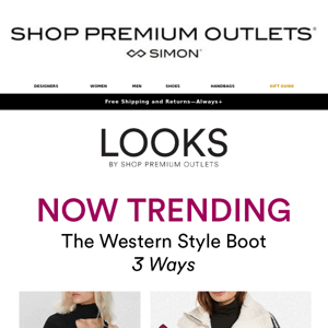 TRENDING: Up to 84% Off Western Style Boots